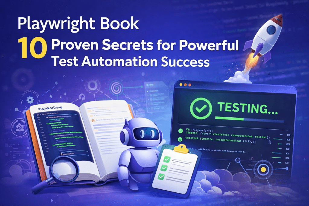 Playwright Book: 10 Proven Secrets for Powerful Test Automation Playwright Books for Reference